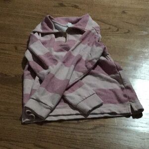 This pink sweatshirt is from crewcuts and cozy
